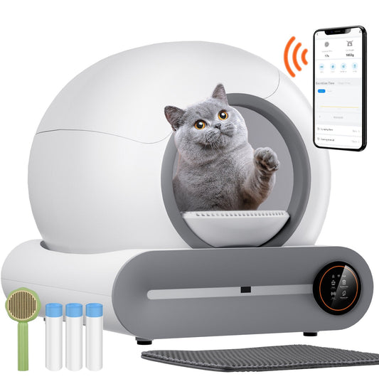 65L Self Cleaning Cat Litter Box